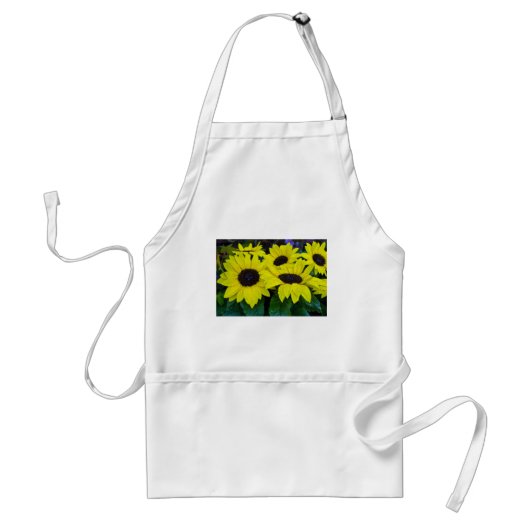 HERRLICHE GARTEN-SONNENBLUMEN SCHÜRZE (Vorne)
