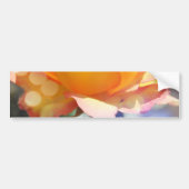 Herrliche gelbe Rosenrose Blume. Blumenfotografie. Autoaufkleber (Vorne)