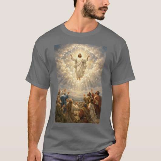 Herrliche Himmelfahrt Jesu T-Shirt (Vorderseite)
