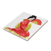 Herrliche japanische Frau Fliese (Seite)