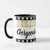 Herrliche Kaffee-Tasse des Zaubers hallo Tasse (Links)