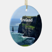 Herrliche Klippen von Moher Keramik Ornament (Rechts)