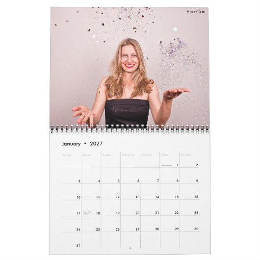 Herrliche Ladys of Comedy 15 Monatskalender Kalender (Jan 2027)