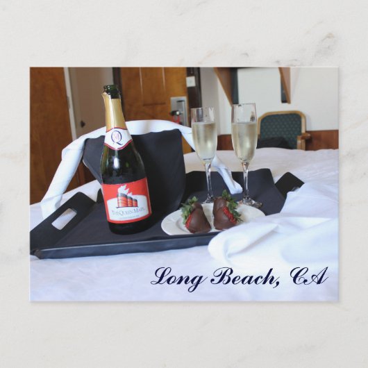 Herrliche Long Beach Postcard! Postkarte (Vorderseite)