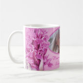 Herrliche Mama lila Orchideen Foto Tasse (Links)