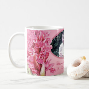 Herrliche Mama-Rosa-Orchideen-Blume  Kaffeetasse