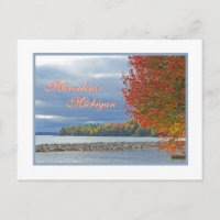 Herrliche Michigan/Herbstfarbe