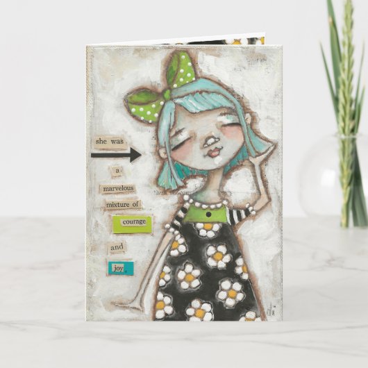 Herrliche Mischung - Muttertagskarte Karte (Vorderseite)