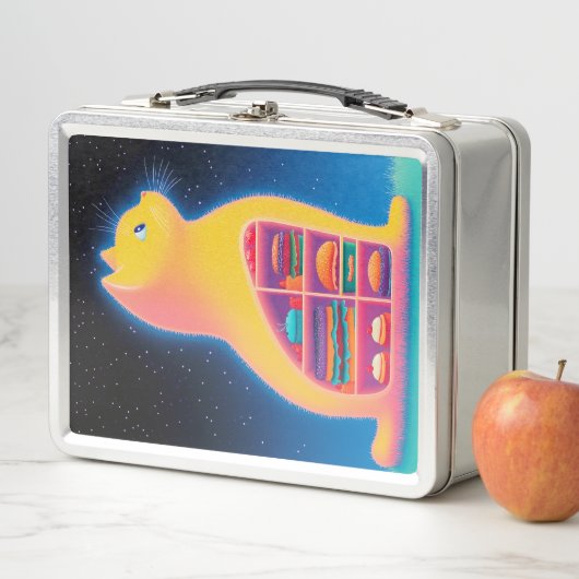 Herrliche Mittagspause Metall Brotdose (Beispiel)