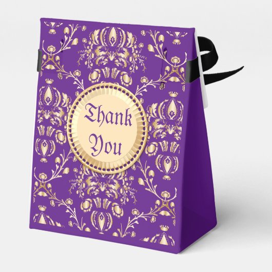 Herrliche mittelalterliche Damaskus Mit Monogramm  Geschenkschachtel (Rückseite)
