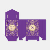 Herrliche mittelalterliche Damaskus Mit Monogramm  Geschenkschachtel (Ungefaltet)