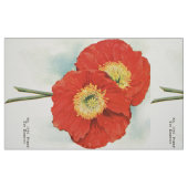 Herrliche Mohnblumen: Illustration 1940 Stoff (Fat Quarter (45,7 x 55,9 cm))