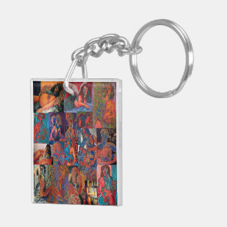 Herrliche Nackte!! Acryl-Schlüsselanhänger Schlüsselanhänger