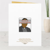 Herrliche, Pastor-Jubiläumskarten oder JEDES JAHR Dankeskarte (Rückseite)