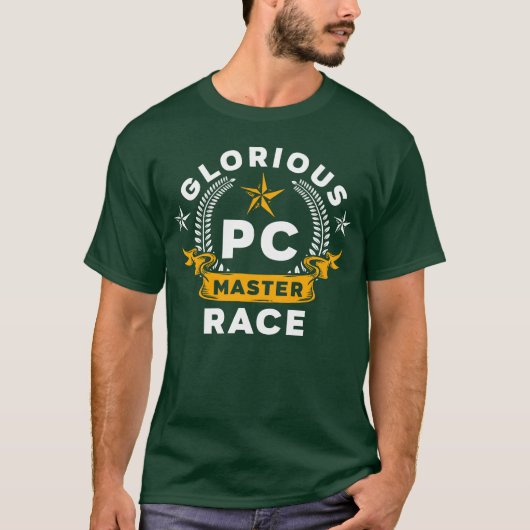 Herrliche PC Master Race PC Gaming Computer Spiele T-Shirt (Vorderseite)
