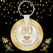 Herrliche, Personalisierte Favoriten für den 80. G Schlüsselanhänger