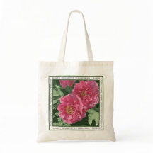 Herrliche Rosa-Pony auf Leinwand Tote-Tasche.