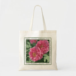 Herrliche Rosa-Pony auf Leinwand Tote-Tasche. Tragetasche
