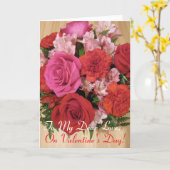 Herrliche Rose am Valentinstag, Faltkarte Karte (Gelbe Blume)