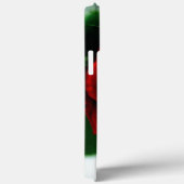 Herrliche rote Rose mit Morgentauben Case-Mate iPhone Hülle (Rückseite / Rechts)