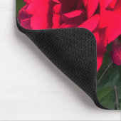 Herrliche Rote Rosen Mousepad (Ecke)