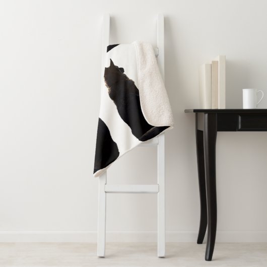 Herrliche Schäferhund-Silhouette Sherpadecke (Beispiel)