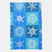 HERRLICHE SCHNEEFLOCKEN HANDTUCH (Vertikal)