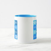 HERRLICHE SCHNEEFLOCKEN TASSE (Zentrum)