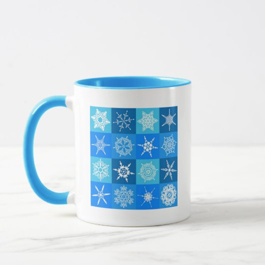 HERRLICHE SCHNEEFLOCKEN TASSE (Links)