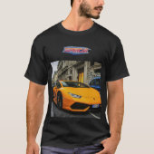 Herrliche Supercar Männer's T - Shirt Design. (Vorderseite)