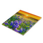 herrliche Texasbluebonnets Fliese (Seite)