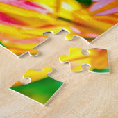 Herrliche Tulip-Blume auf einem Blumenbeet im Früh Puzzle (Seite)