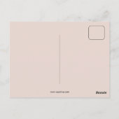 Herrliche Vintage Jugendstil-Champagner-Wertung Postkarte (Rückseite)