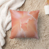 Herrliche weiche Lachse farbige Begonie Kissen (Decke)