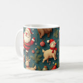 herrliche Weihnachten-Tasse Kaffeetasse (Vorderseite Links)