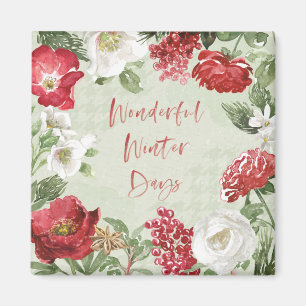 Herrliche Wintertage Magnet