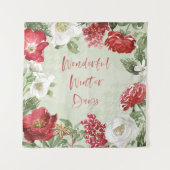 Herrliche Wintertage Wandteppich (Vorderseite (Horizontal))