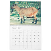 Herrliche Ziegen-12-monatiger Kalender für 2016 (Feb 2027)