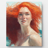 Herrlicher Abstieg aus dem Wasser Fotoplatte (Vorderseite)