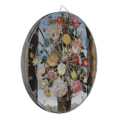 HERRLICHER BLUMENSTRAUSS DARTSCHEIBE (Vorderseite Links)