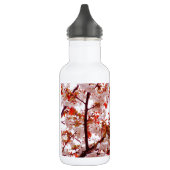 HERRLICHER BLUMENSTRAUSS DER BLÜTE EDELSTAHLFLASCHE (Links)