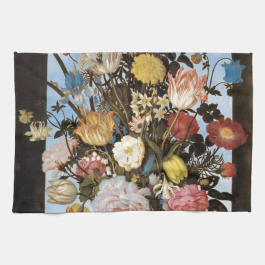 HERRLICHER BLUMENSTRAUSS GESCHIRRTUCH (Horizontal)