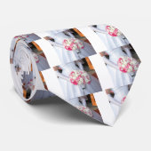 HERRLICHER BLUMENSTRAUSS KRAWATTE (Gerollt)