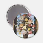 HERRLICHER BLUMENSTRAUSS MAGNET (Vorderseite/Rückseite)