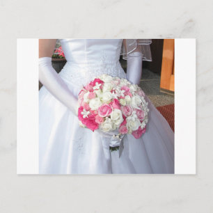 HERRLICHER BLUMENSTRAUSS POSTKARTE