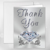 Herrlicher Diamant-Jahrestag danken Ihnen Dankeskarte