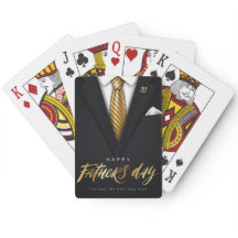 Herrlicher goldener weißer schwarzer Glückstag Vat