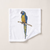 Herrlicher handgemalter gefährdeter Arsch Badhandtuch Set (Waschlappen)