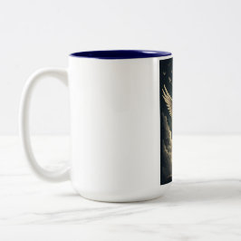 Herrlicher himmlischer Engel Kaffeebecher Zweifarbige Tasse