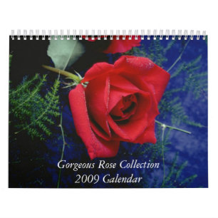 Herrlicher Kalender der Rosen-2009